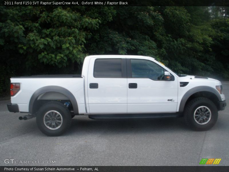 Oxford White / Raptor Black 2011 Ford F150 SVT Raptor SuperCrew 4x4