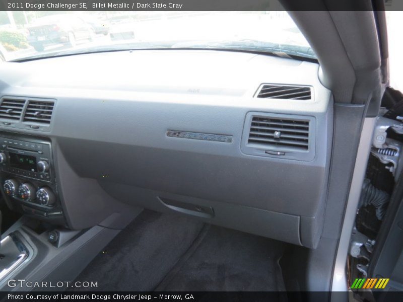 Billet Metallic / Dark Slate Gray 2011 Dodge Challenger SE