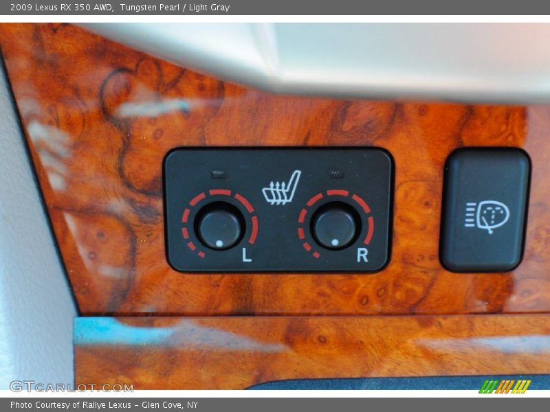 Tungsten Pearl / Light Gray 2009 Lexus RX 350 AWD