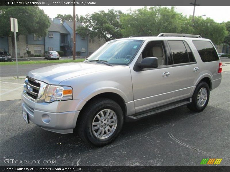 Ingot Silver Metallic / Stone 2011 Ford Expedition XLT