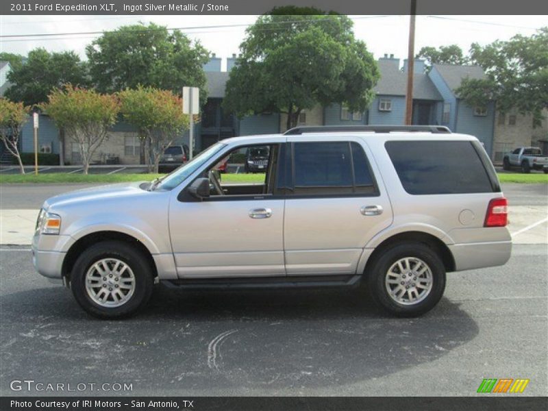 Ingot Silver Metallic / Stone 2011 Ford Expedition XLT