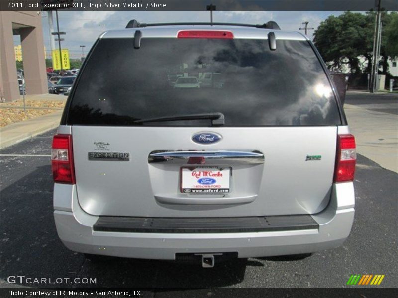Ingot Silver Metallic / Stone 2011 Ford Expedition XLT