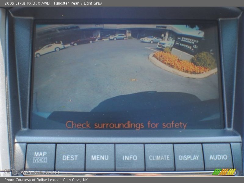 Tungsten Pearl / Light Gray 2009 Lexus RX 350 AWD