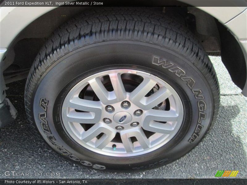Ingot Silver Metallic / Stone 2011 Ford Expedition XLT