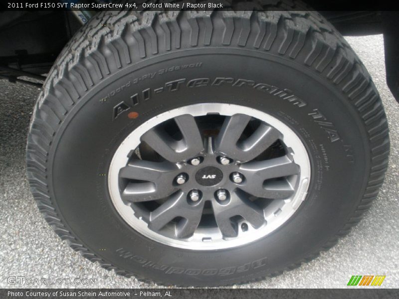 Oxford White / Raptor Black 2011 Ford F150 SVT Raptor SuperCrew 4x4