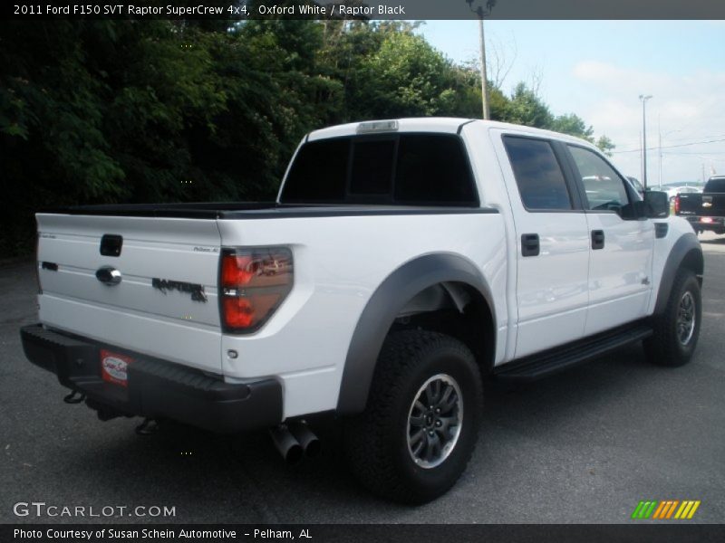 Oxford White / Raptor Black 2011 Ford F150 SVT Raptor SuperCrew 4x4