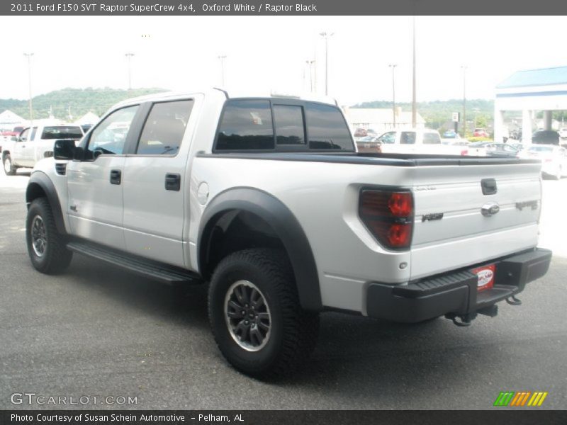 Oxford White / Raptor Black 2011 Ford F150 SVT Raptor SuperCrew 4x4