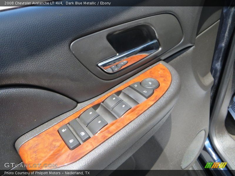 Dark Blue Metallic / Ebony 2008 Chevrolet Avalanche LT 4x4