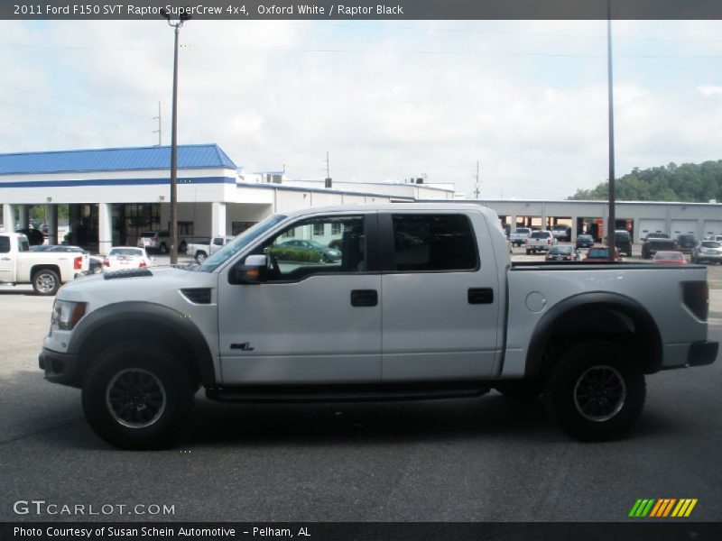 Oxford White / Raptor Black 2011 Ford F150 SVT Raptor SuperCrew 4x4