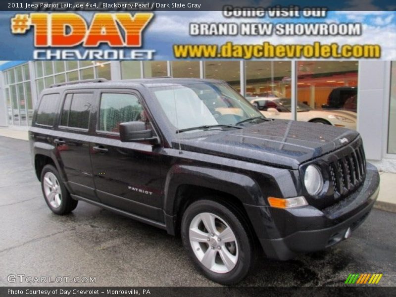 Blackberry Pearl / Dark Slate Gray 2011 Jeep Patriot Latitude 4x4