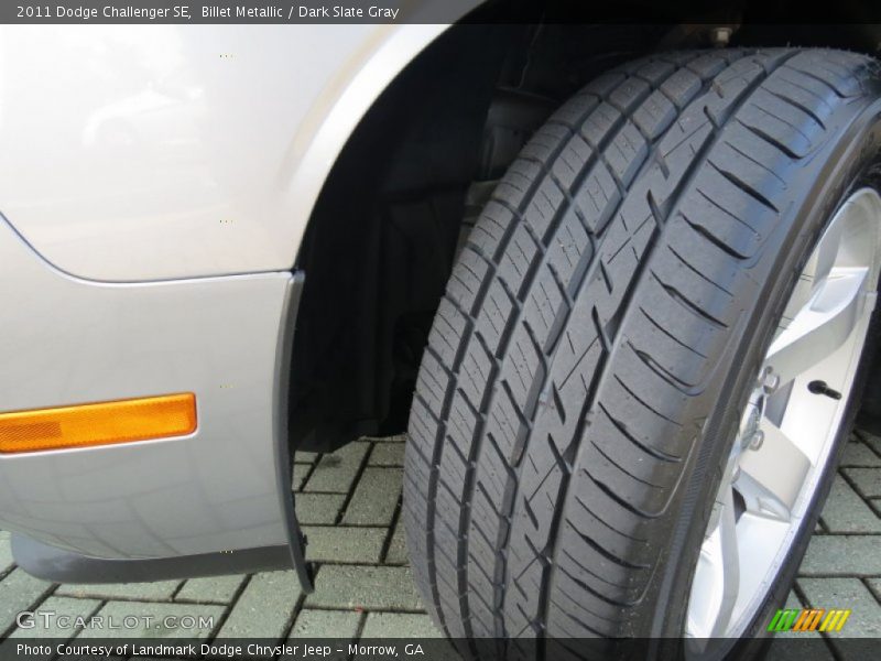 Billet Metallic / Dark Slate Gray 2011 Dodge Challenger SE