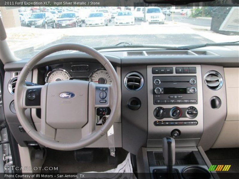 Ingot Silver Metallic / Stone 2011 Ford Expedition XLT