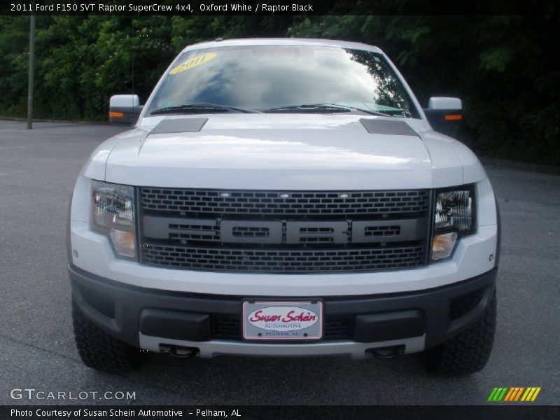 Oxford White / Raptor Black 2011 Ford F150 SVT Raptor SuperCrew 4x4