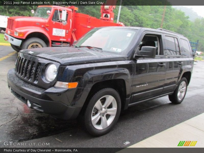 Blackberry Pearl / Dark Slate Gray 2011 Jeep Patriot Latitude 4x4