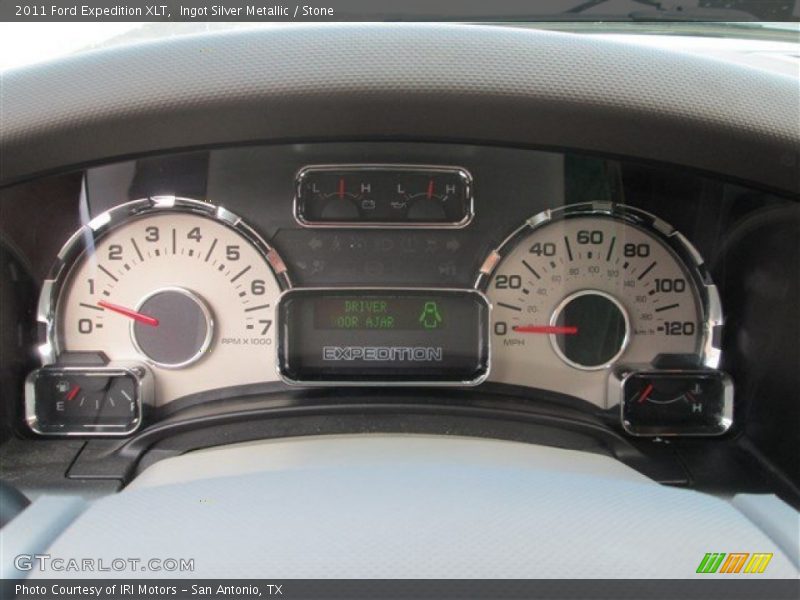 Ingot Silver Metallic / Stone 2011 Ford Expedition XLT