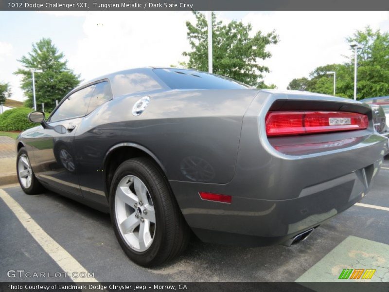 Tungsten Metallic / Dark Slate Gray 2012 Dodge Challenger SXT