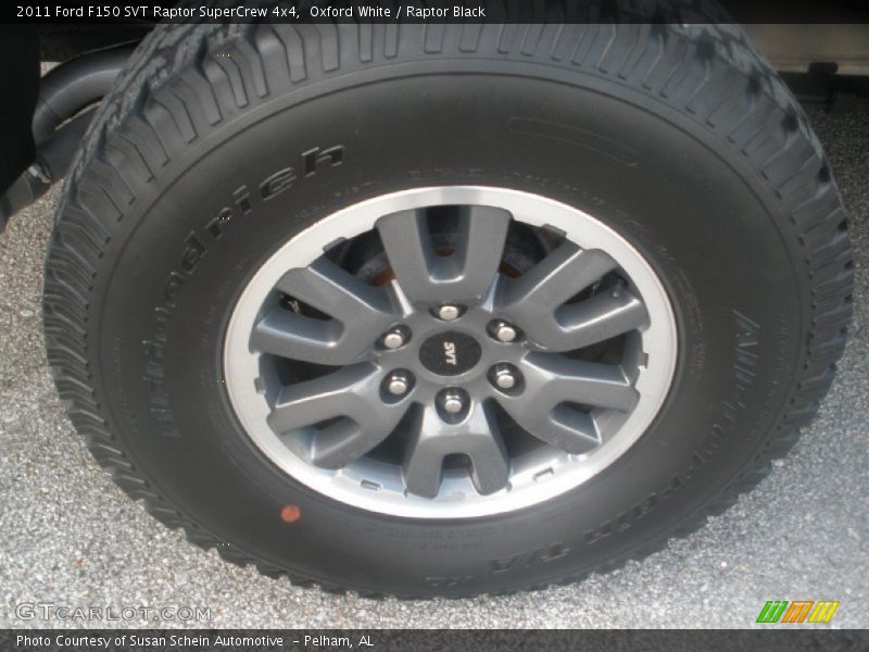 Oxford White / Raptor Black 2011 Ford F150 SVT Raptor SuperCrew 4x4
