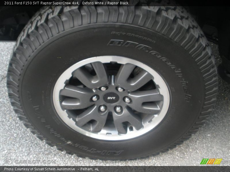 Oxford White / Raptor Black 2011 Ford F150 SVT Raptor SuperCrew 4x4