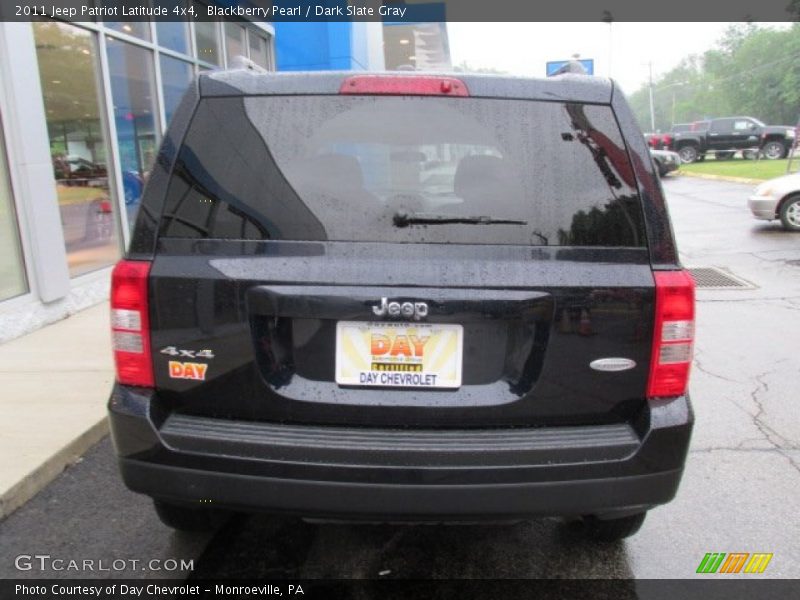 Blackberry Pearl / Dark Slate Gray 2011 Jeep Patriot Latitude 4x4