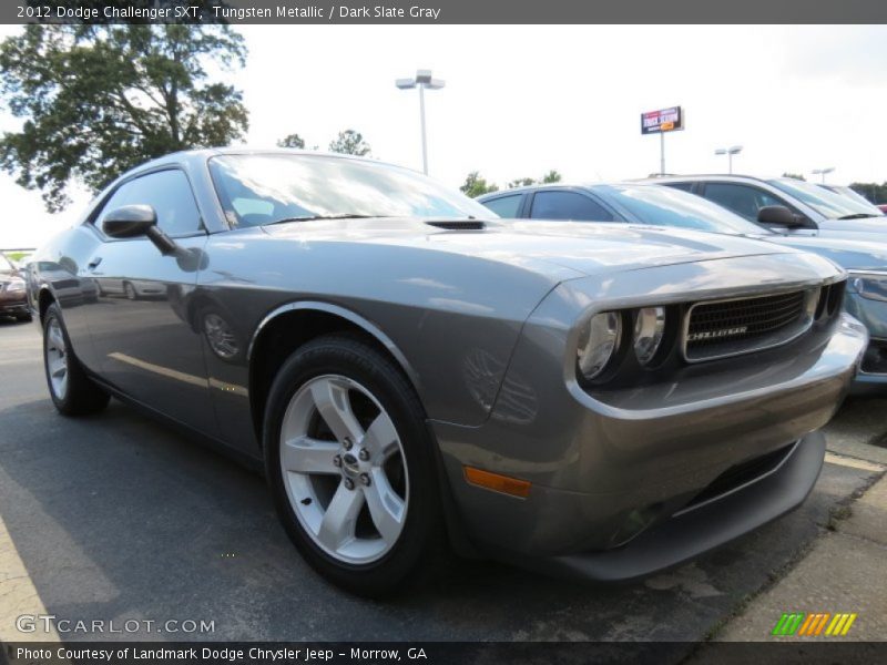 Tungsten Metallic / Dark Slate Gray 2012 Dodge Challenger SXT