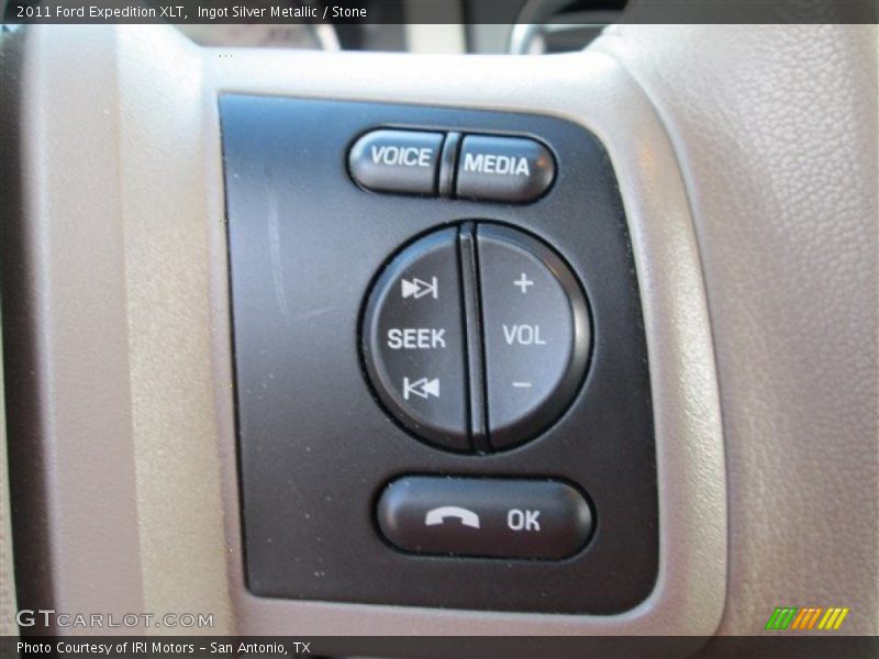 Ingot Silver Metallic / Stone 2011 Ford Expedition XLT