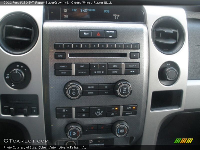 Oxford White / Raptor Black 2011 Ford F150 SVT Raptor SuperCrew 4x4