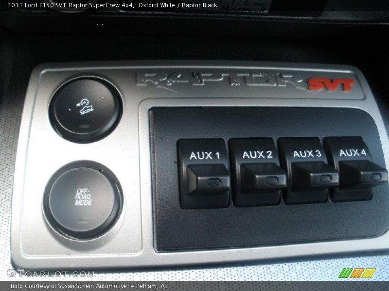 Oxford White / Raptor Black 2011 Ford F150 SVT Raptor SuperCrew 4x4