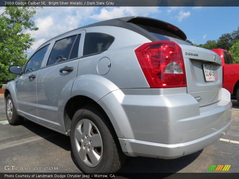 Bright Silver Metallic / Dark Slate Gray 2009 Dodge Caliber SE