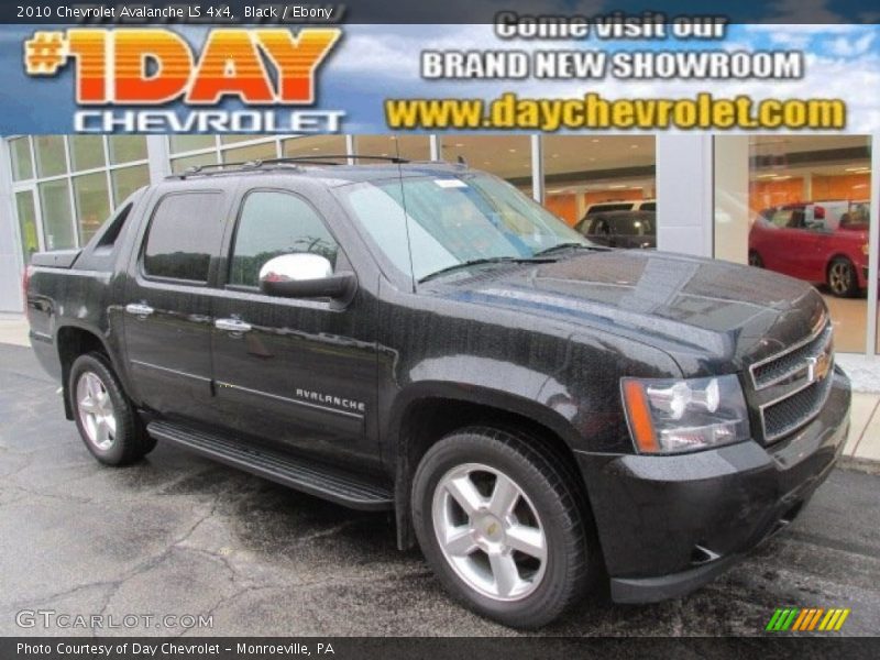 Black / Ebony 2010 Chevrolet Avalanche LS 4x4
