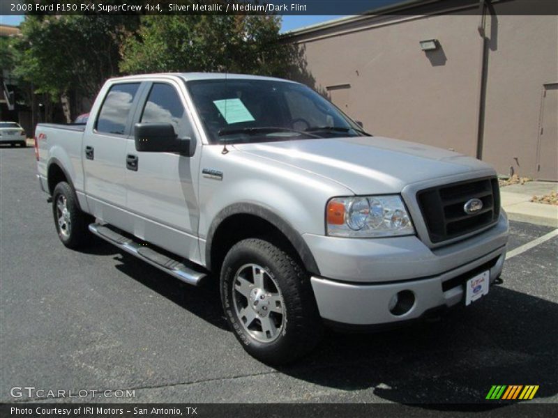 Silver Metallic / Medium/Dark Flint 2008 Ford F150 FX4 SuperCrew 4x4
