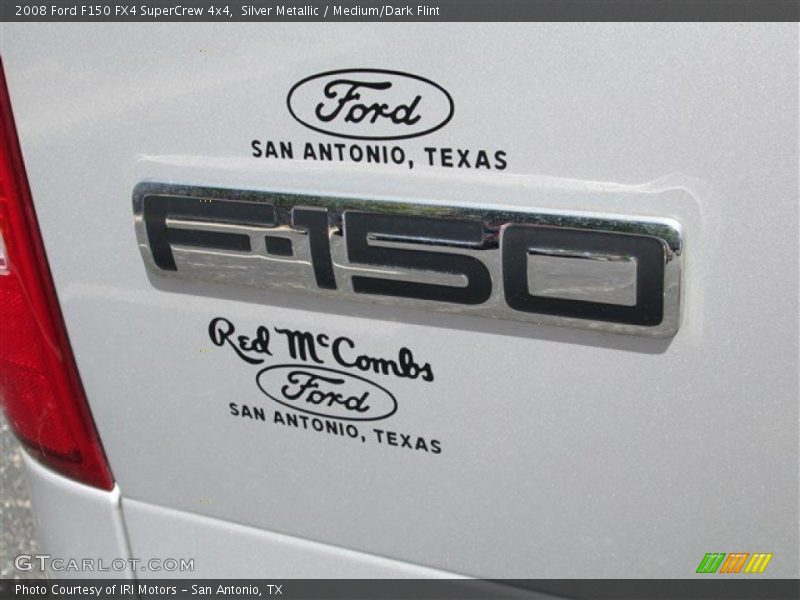 Silver Metallic / Medium/Dark Flint 2008 Ford F150 FX4 SuperCrew 4x4