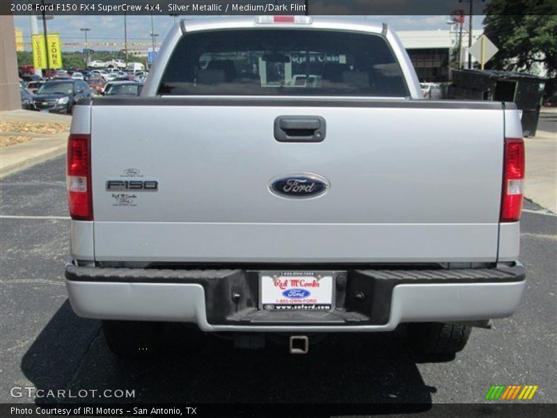 Silver Metallic / Medium/Dark Flint 2008 Ford F150 FX4 SuperCrew 4x4