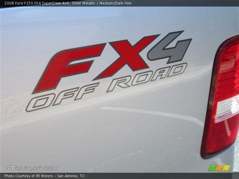 Silver Metallic / Medium/Dark Flint 2008 Ford F150 FX4 SuperCrew 4x4