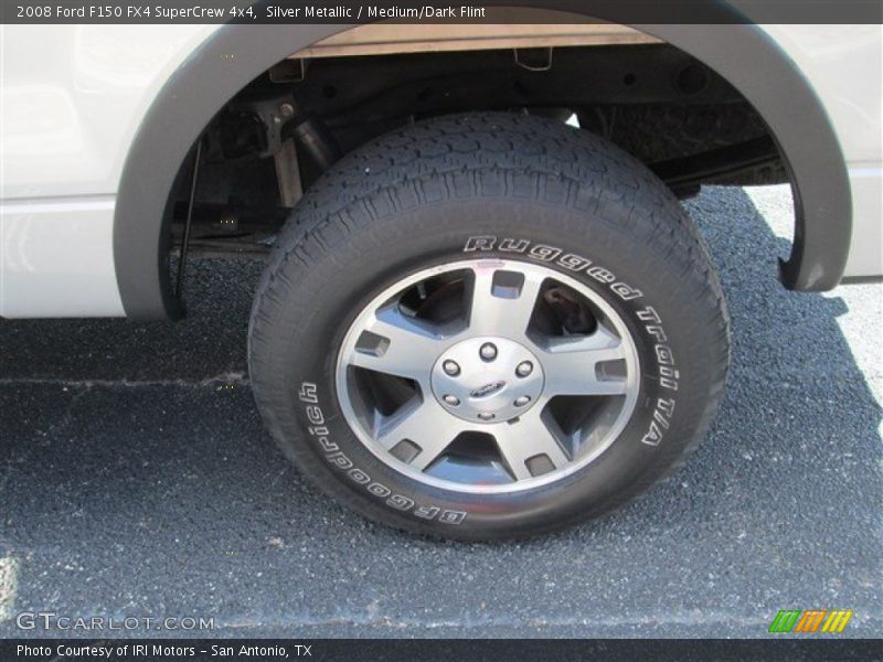 Silver Metallic / Medium/Dark Flint 2008 Ford F150 FX4 SuperCrew 4x4
