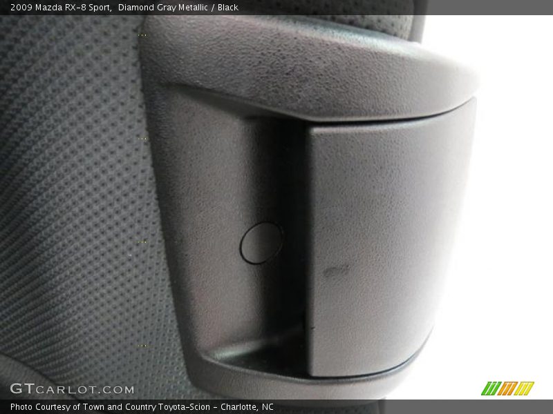 Diamond Gray Metallic / Black 2009 Mazda RX-8 Sport