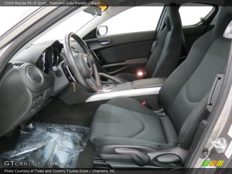 Front Seat of 2009 RX-8 Sport
