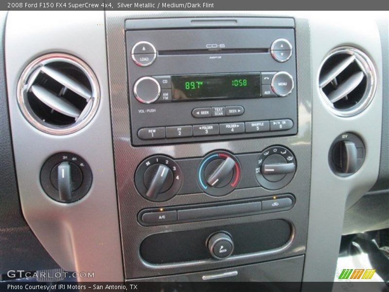 Silver Metallic / Medium/Dark Flint 2008 Ford F150 FX4 SuperCrew 4x4