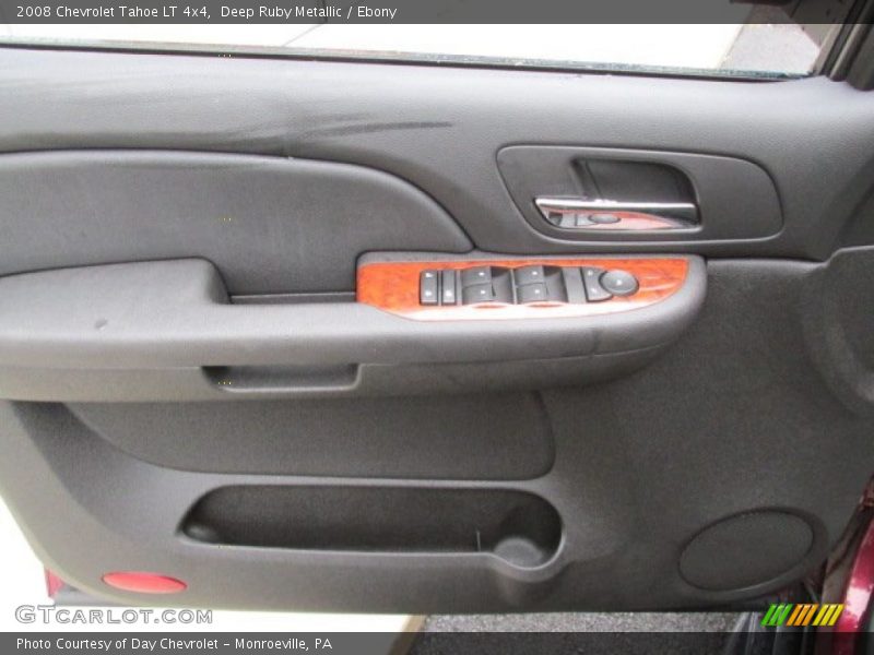 Deep Ruby Metallic / Ebony 2008 Chevrolet Tahoe LT 4x4