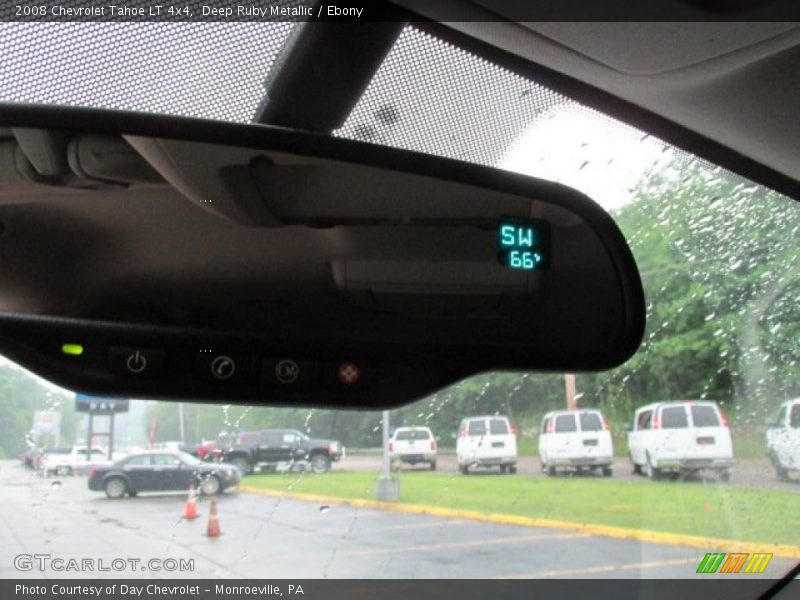 Deep Ruby Metallic / Ebony 2008 Chevrolet Tahoe LT 4x4