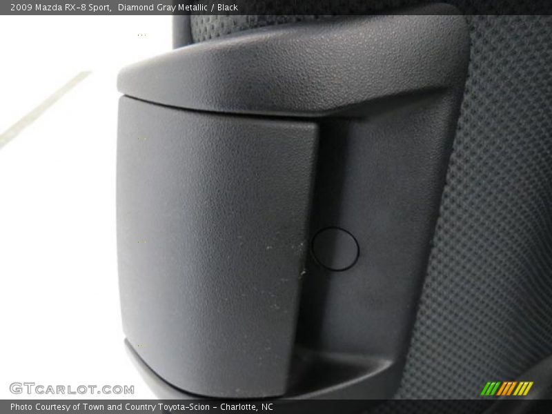 Diamond Gray Metallic / Black 2009 Mazda RX-8 Sport