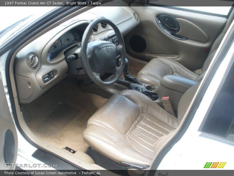 Taupe Interior - 1997 Grand Am GT Sedan 