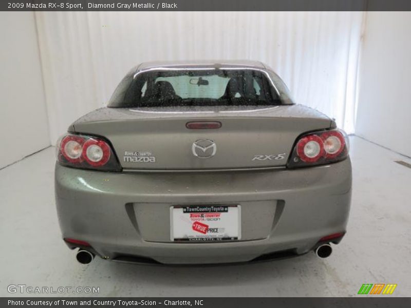 Diamond Gray Metallic / Black 2009 Mazda RX-8 Sport