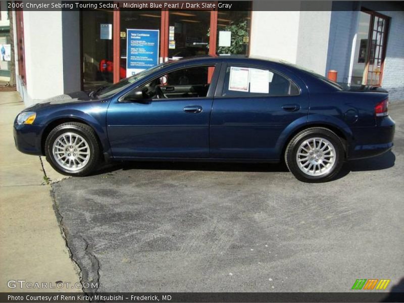 Midnight Blue Pearl / Dark Slate Gray 2006 Chrysler Sebring Touring Sedan