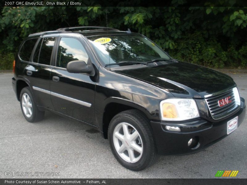 Onyx Black / Ebony 2007 GMC Envoy SLE