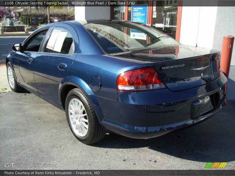 Midnight Blue Pearl / Dark Slate Gray 2006 Chrysler Sebring Touring Sedan