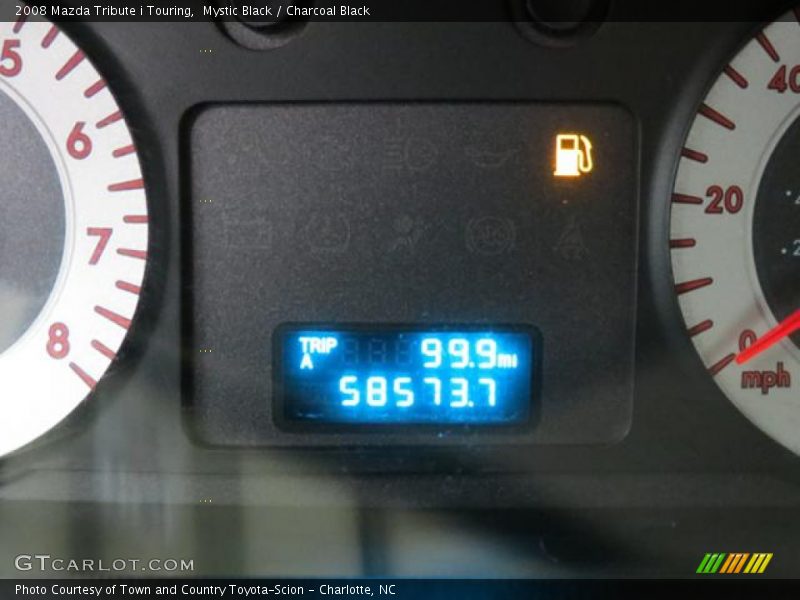 Mystic Black / Charcoal Black 2008 Mazda Tribute i Touring