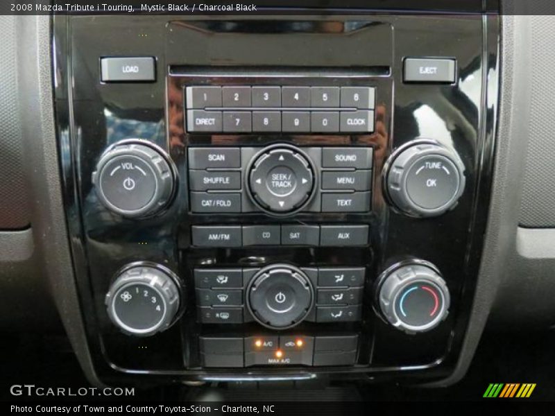 Mystic Black / Charcoal Black 2008 Mazda Tribute i Touring
