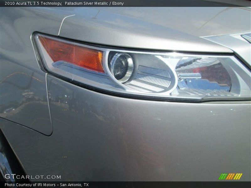 Palladium Silver Metallic / Ebony 2010 Acura TL 3.5 Technology