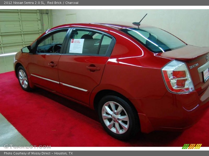 Red Brick / Charcoal 2012 Nissan Sentra 2.0 SL