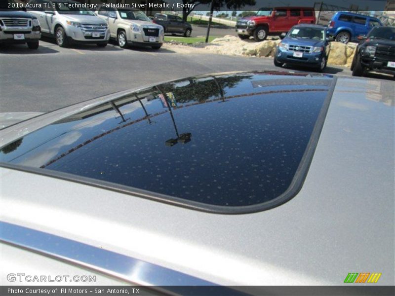 Palladium Silver Metallic / Ebony 2010 Acura TL 3.5 Technology